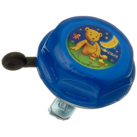 Bike Fashion Children with der Mondbär (Moon Bear Bicycle Bell – Blue, 5 x 5 x 5 cm