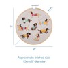 Trimits Embroidery Hoop Kits - 15cm 6” Beginner Starter Set,