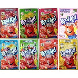 Kool-Aid Drink Mix, 8 Flavors Variety Pack, 48 Packets