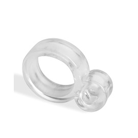 Trevendo Door Handle Buffer (Pack of 10) - Round Shape - Door Handle Protector Transparent - Door Stopper for Latches - Easy Installation No Drilling - Door Handle Buffer for Wall and Furniture