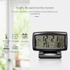 Car Temperature Dashboard Clock,Car Digital Clock Alarm Thermometer LED Clocks