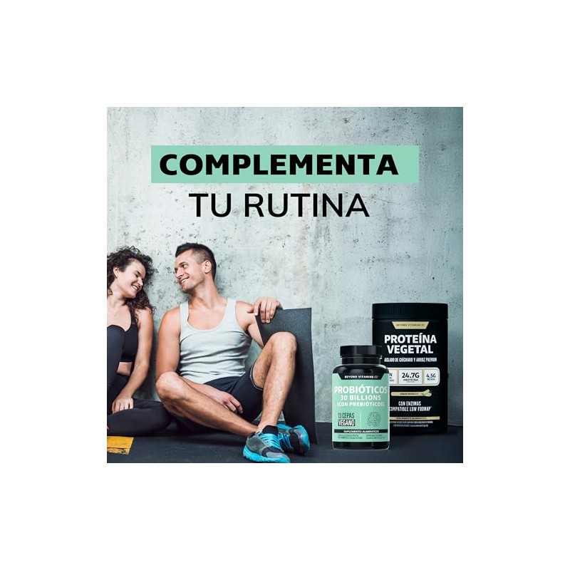 Probioticos 30 Billion UFC + Prebióticos + inulina de agave
