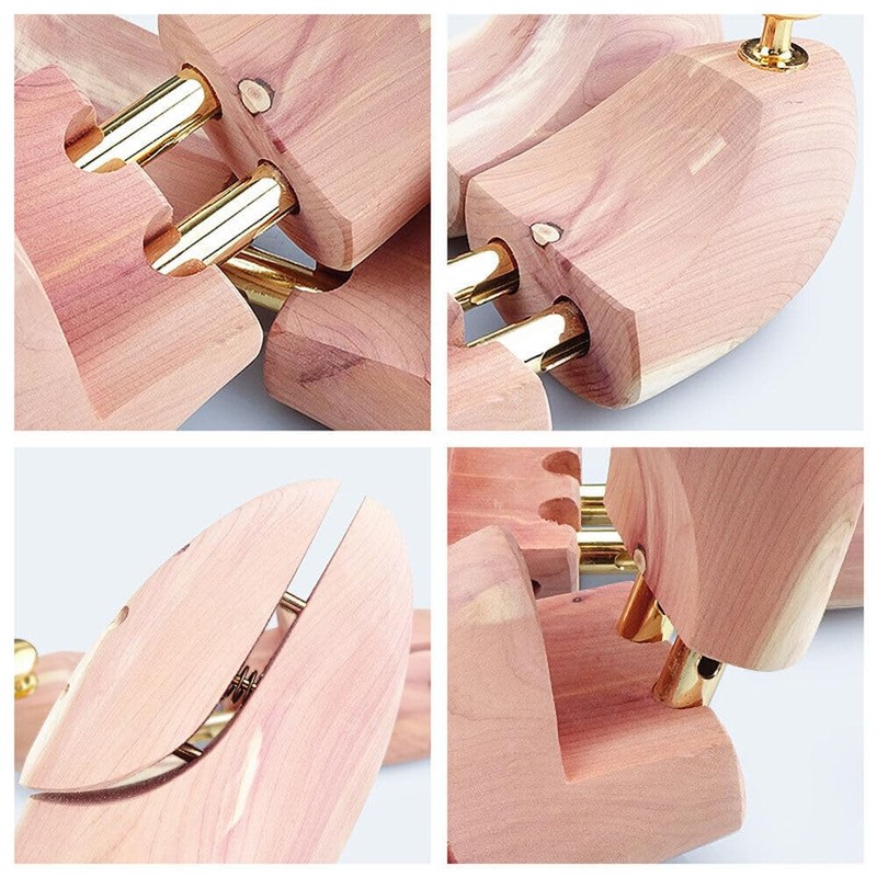 Real Red Cedar Wood Men's Shoe Stretcher Premium Shoe Trees