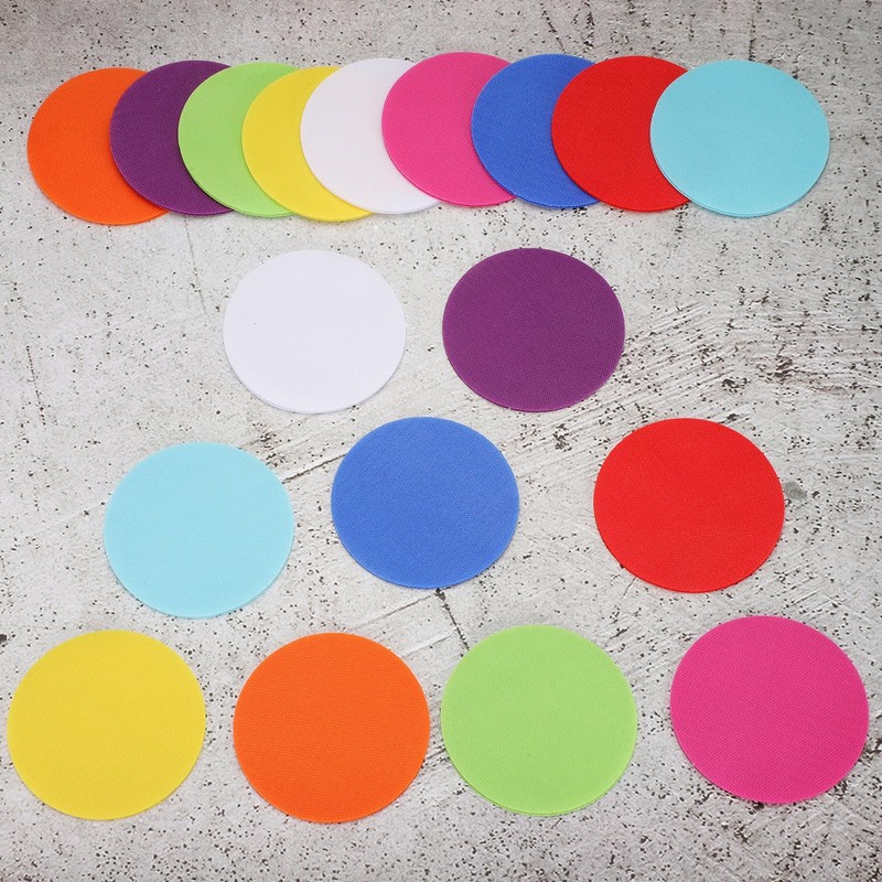 sourcing map 48 Pcs Carpet Spot Markers, 4 Inch Circle