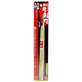 千吉 彫刻刀 鋼付彫刻刀 平 刃先3mm 彫り・削り・細工用 特殊鋼 奥行1×高さ21×幅1.8cm