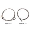 SEBLAFF Extended Front & Rear Brake Lines Replacement for RZR