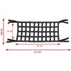 Tiardey Rear Top Cargo Net for Wrangler,Car Roof Hammock Rest