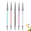5 pcs Nail Art Brushes, Nail Dotting Tool, Nail Art