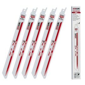 Saxton 225mm Professional Range Bi-Metal 8% Cobalt Reciprocating Saw Blade Heavy Duty – S922BFP – Pack of 5