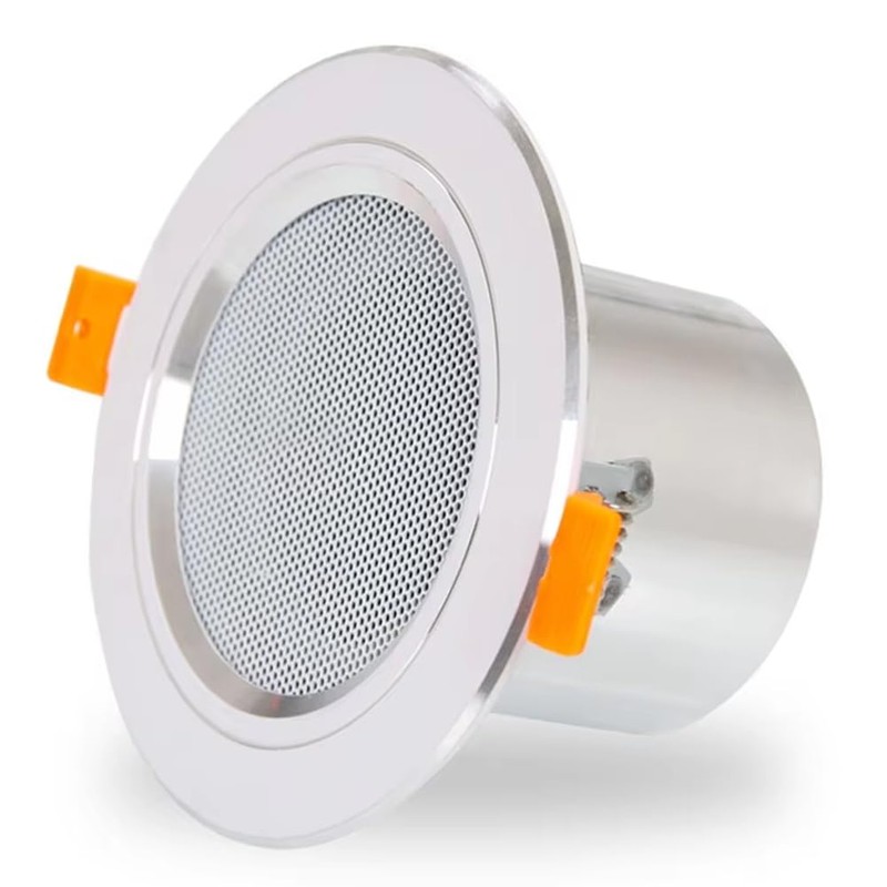 Fahgaer Mini Ceiling Speaker 12W HiFi Stereo Loudspeaker Home Theater