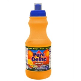 PURE DELITE Mango Juice Drink, Refreshing Tropical Flavor, 16 oz Bottle, 100%...