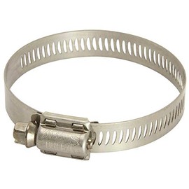 BREEZE CLAMP 63012 11/16" to 1-1/4" Grade Hose Clamp, Stainless Steel
