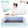 50 Pcs Cat Litter Box Liners, Tear Resistant Heavy Duty