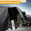 Partuto All-Weather Waterproof Car Cover - UV-Resistant Outdoor Full Exterior