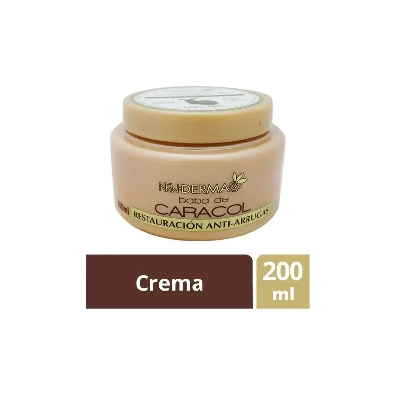Crema Baba De Caracol 200 Ml Restauracion Anti Arrugas