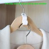 Clothes Hanger Connector Hooks 50PCS Plastic Hooks Cascading Hangers Space