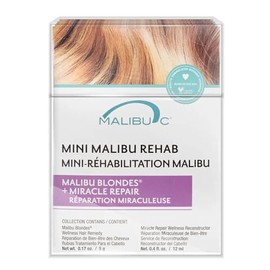 Malibu C Rehab Mini Blondes Wellness and Miracle Repair Set (Pack of 12)