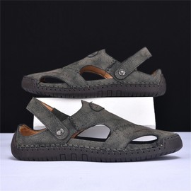 Wanderschuhe für Herren und Damen, flach, atmungsaktiv, leicht, große Größe, Outdoor, rutschfest, Tauchen, Strand, Sport, Schwimmen, bequeme Sandalen, B Grey, 37 EU