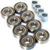 Switch Boards 8 x ABEC7 ball bearings + 4 x