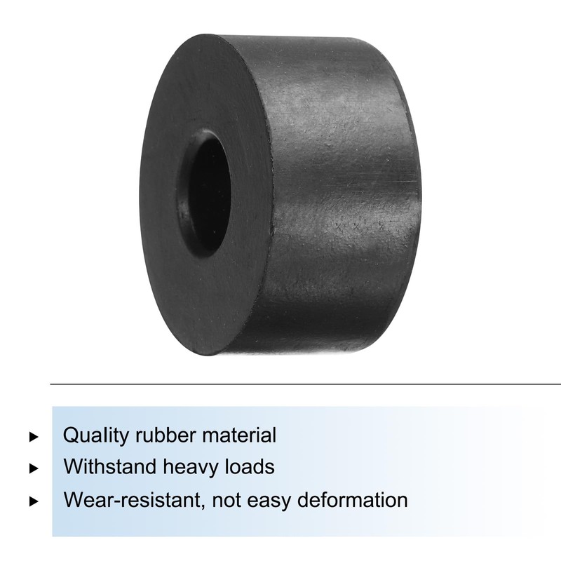 QUARKZMAN Pack of 16 Rubber Washers Rubber Spacer 30 mm