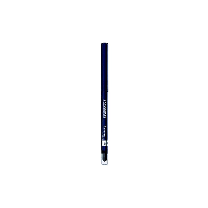 Rimmel London Exaggerate Waterproof Eye Definer Eyeliner, Highly Pigmented, Long-Wearing,