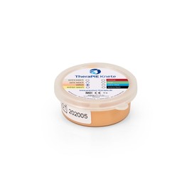 AFH Therapie Knete® Mini Finger Trainer Hand Trainer | Attention: 15 g Container | 8 Resistances (Soft = Beige) | Therapy Clay