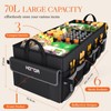 HOTOR Trunk Organizer - Car Organizer with 5 Pockets, Trunk