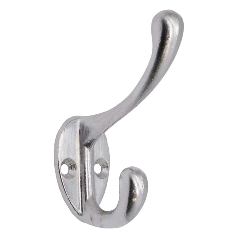 EAI Hat Coat & Robe Hook - Satin Chrome -