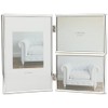 LADONNA SK1-30 Radonna Living Photo Frame, Silver, 3 Sides
