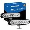 2 Pack Waterproof LED Boat Lights, 6.5inch 80W 8600LMS Boat