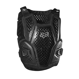 Fox Racing Youth Raceframe Roost Motocross Dirt Bike Chest Guard, Black, One Size