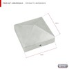 CONNEX HV4326 Aluminium Post Cap