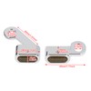 HDBUBALUS Motorcycle Turn Signals Blinker Marker LED Indicators Fit for
