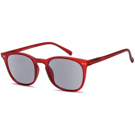 Newvision® NV1126-SG +3.00 Pre-Assembled Glasses with Dark Lenses Red