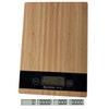 Bascula de Cocina Digital 5 Kg Bambu Rectangular