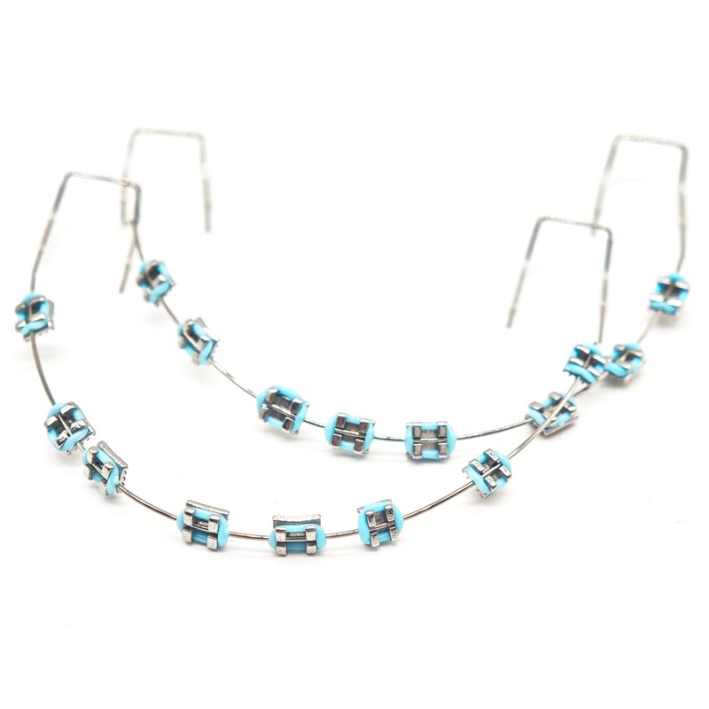 1 Pack Temporary Tooth Decoration with Metal Wires,Metal Bracket and