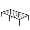 LUMISOL Twin Size Bed Frame, Heavy Duty Metal Bed Frame,