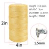 CAMAL Polypropylene Yarn 1.5 mm x 200 m Crochet Yarn