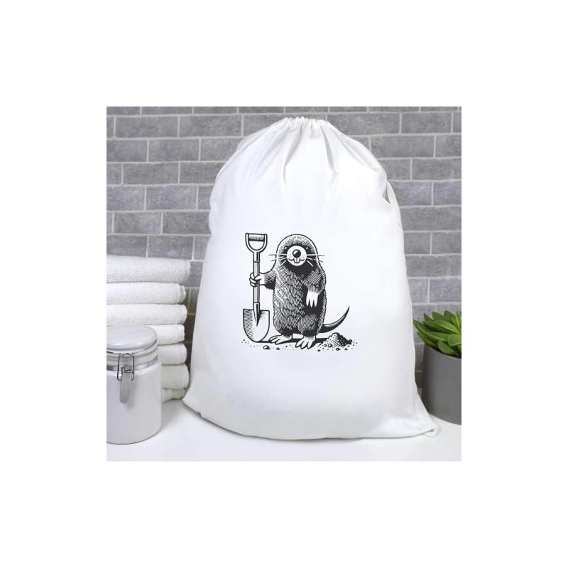 'Mole Digging With Shovel' Laundry/Washing/Storage Bag (LB00035769)