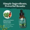 Organic Oregano Oil Liquid Drops – Super Concentrated USDA Certified