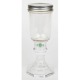 Redneck Wine Glass One of the Only Wine Galsses With a Lid. Individual Smooth