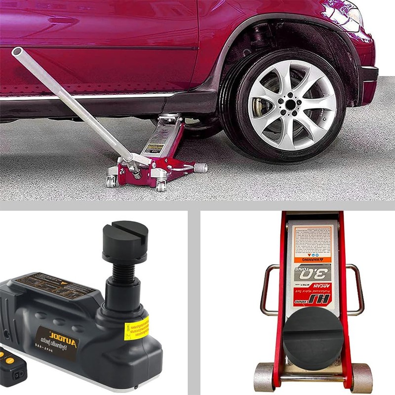 Universal Rubber Jack Pad, Hydraulic, Garage Jack, Rubber Pad, Frame