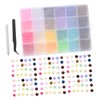 FOMIYES 24000pcs Kit Gems for DIY Nail Art Crafts and