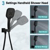 MONDAWE Rain Shower System, 9" High Pressure Shower Head and