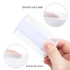 WUSJCOF 5pcs White Lice Comb, Durable Comb with Double-Sided Teeth,