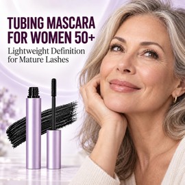 SILKSENCE Mascara for Older Women 60 plus, 1 Pack