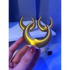 Crescent Moon for Headphones - Product Style: Gold | White