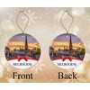 Melbourne Christmas Ornament, Christmas Ornaments Travel Souvenir Collection Gift for