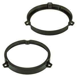 tomzz Audio 2825-003 Speaker Rings Adapter Brackets Compatible with Kia Rio from 2017 Front Door Rear for 165 mm DIN Speaker