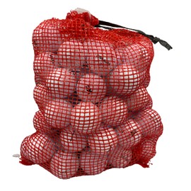 Golf Ball Planet 72 Store Line Assorted Used Recycled Golf Balls in Mesh Bag 4A/3A Condition